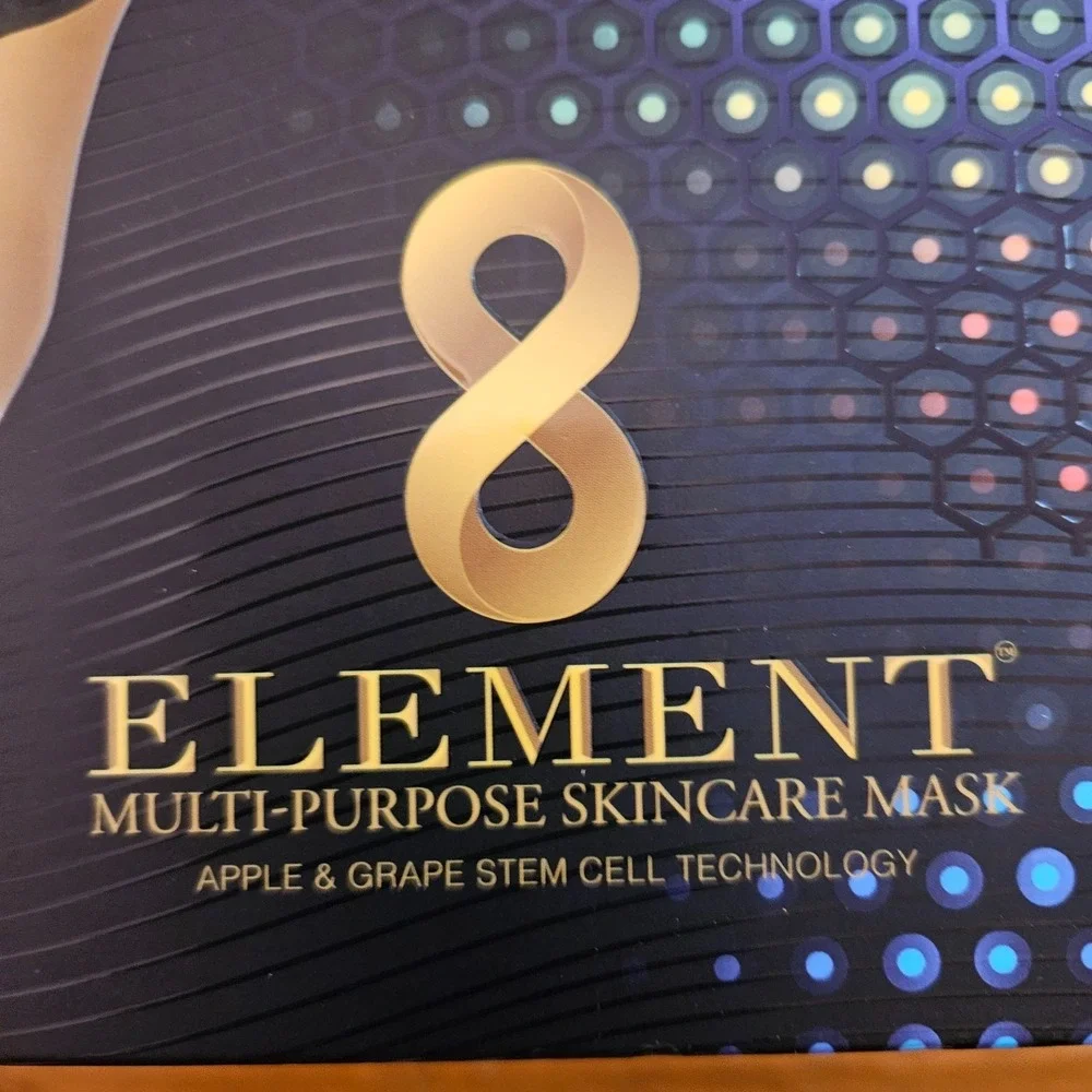 Predire Paris 8 Element LED Light Therapy Face & Neck Skincare Mask New